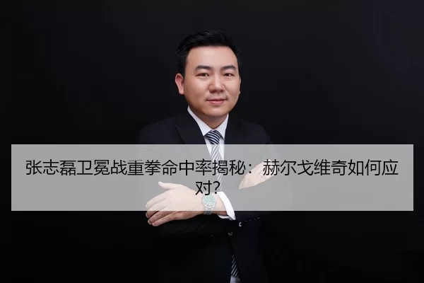 张志磊卫冕战重拳命中率揭秘：赫尔戈维奇如何应对？